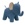 Пуф Elephant Велюр Omega 45, компаньон Omega 02