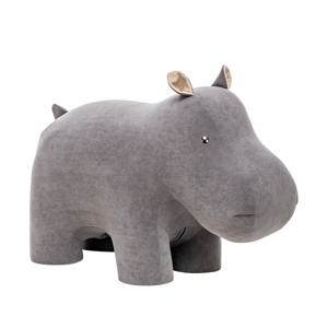 Пуф Hippo Велюр Omega 04, компаньон Omega 02