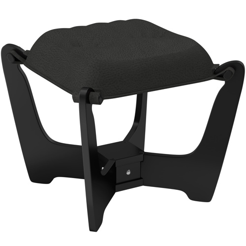 Пуф Модель 11.2 Венге Экокожа Vegas Lite Black